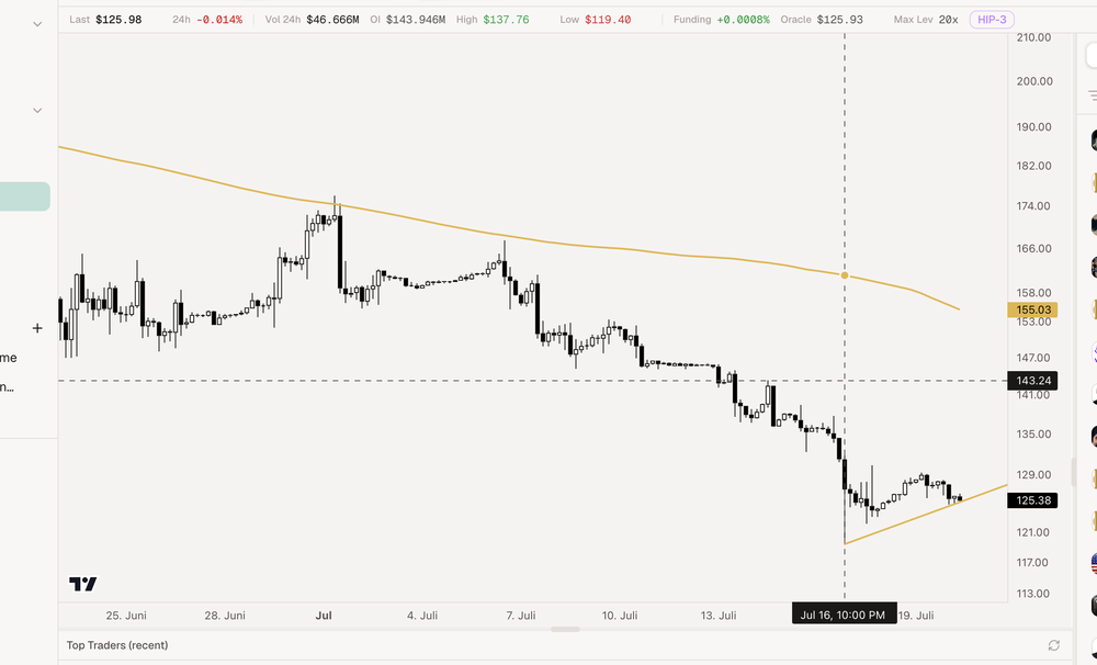 Predm terminal — Real candlesticks